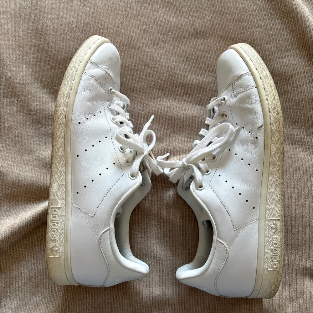 adidas Leather Sneakers—Stan Smith’s 2016 Triple White